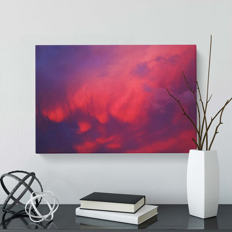 Passionate Sky - Wrapped Canvas, 60cm H x 91cm W x 3cm D