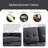 Upholstered 55'' Sleeper Sofa-1407739467