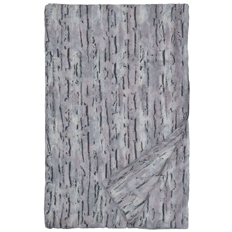Wooded River Shadow Fox - Throw - 54/60x72