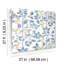 Limoncello Toile Floral Wallpaper Roll-1346775785