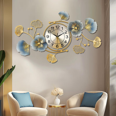 Hargis Metal Wall Clock
