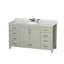 Sheffield 60" Single Bathroom Vanity Set-97651123