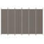 Cloison 6 panneaux vidaXL anthracite 118,1 po x 86,6 po-88446025-94826621-88446021