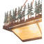 42" Pine Lake Oblong Inverted Pendant