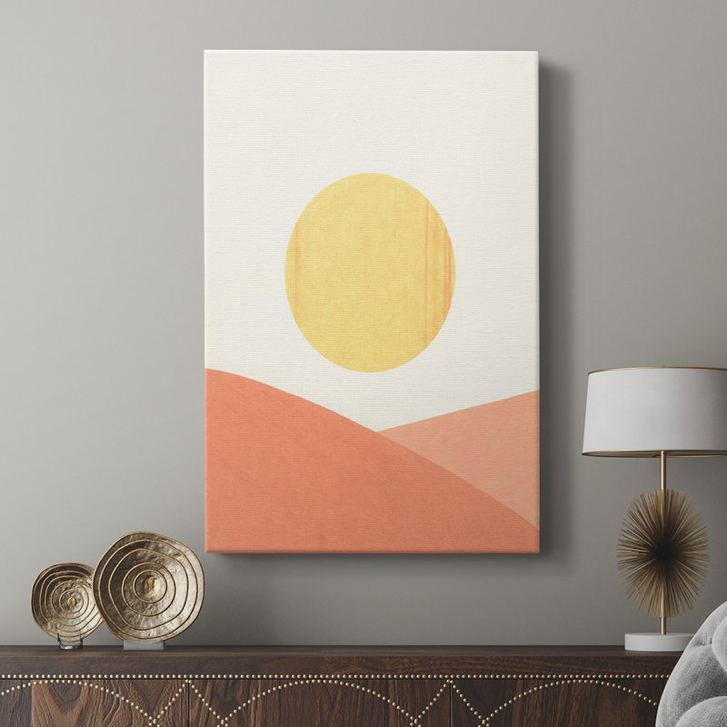 Simple Boho Sun I - galerie sur mesure, H 18 po x l 12 po
