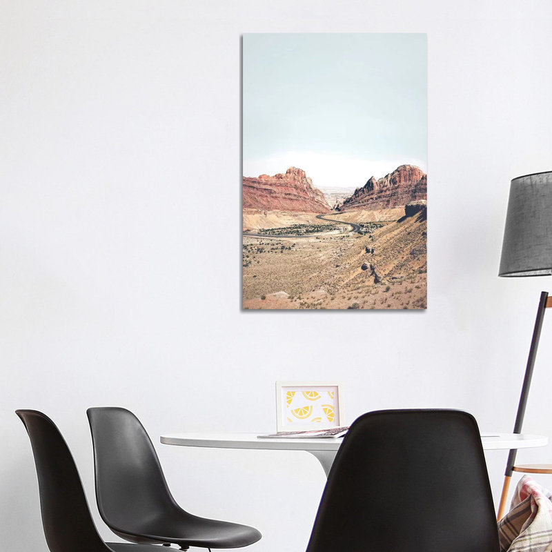 Arizona Road by Sisi & Seb - Wrapped Canvas Print, 101.6 cm H x 66.04 cm W x 3.175 cm D
