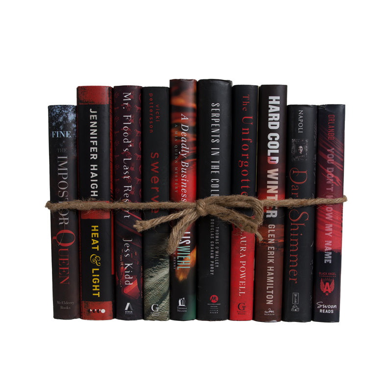 Modern Onyx Flame Dust Jacket ColorPak
