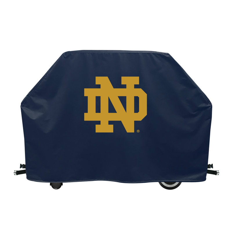 Holland Bar Stool 72'' W x 21'' D Grill Cover, Notre Dame - Navy