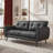 Corvo 61'' Faux Leather Loveseat-1298325719