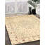 Crème orientale/brun/bleu Tapis décoratif-200894924