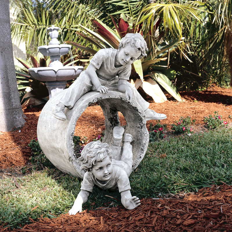 Hide and Seek Garden Statue