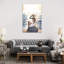Woman On A Rock - Wrapped Canvas Painting-1347582214