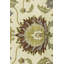 Tapis oriental crème crème à motif floral Osh Chobi 10 x 10 fait à la main Peshawar-107917388