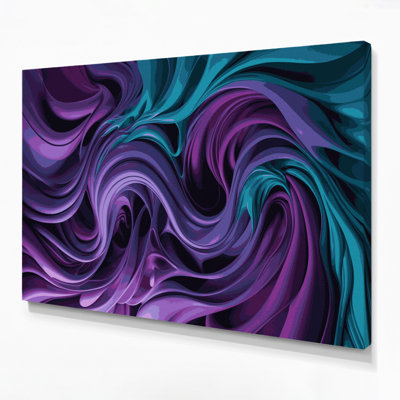 Art mural sur toile Biomorphic Abstraction 98