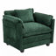 Fauteuil club avec repose-pieds Boucle-1117254346