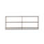 Felix Large Console Table - Antique Brass-1342001840