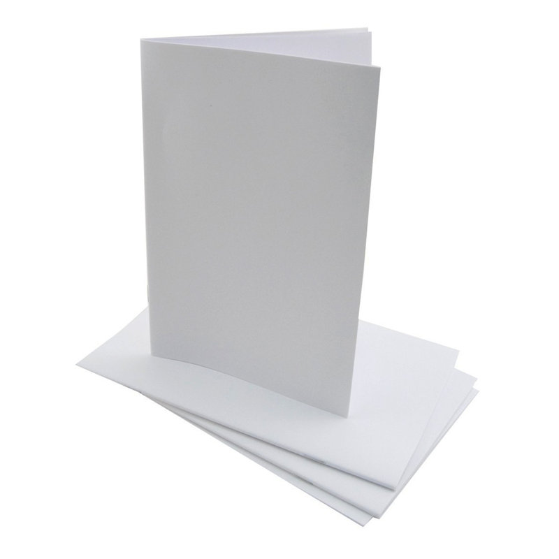 Livres vierges Hygloss Products Inc, Blanc / Blanc