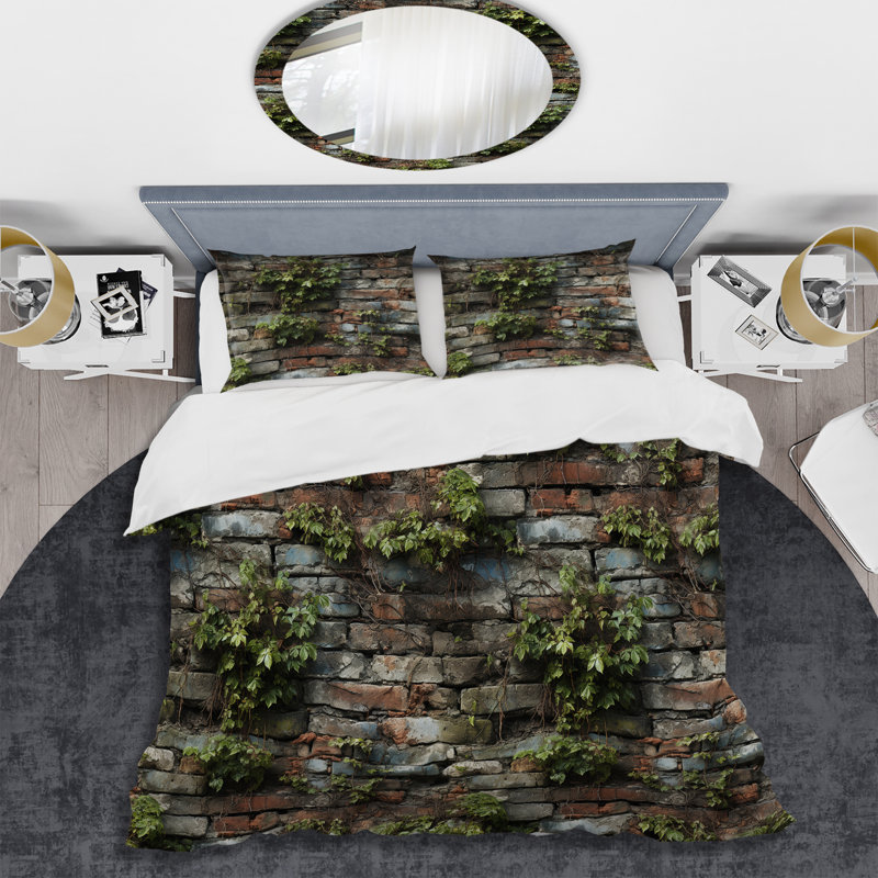 Ensemble de housse de couette Urban Oasis, Housse de couette pour très grand lit et 2 très