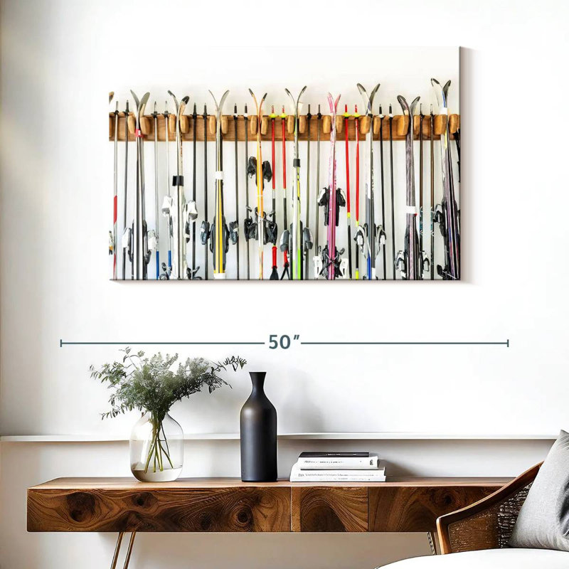 Sireci Organized Ski Equipment, 26" H x 39" W