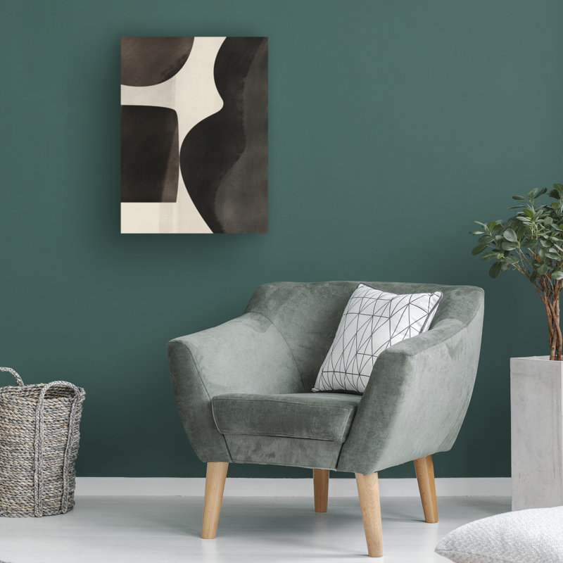 Art sur toile Colline noire, H 19 po x l 14 po