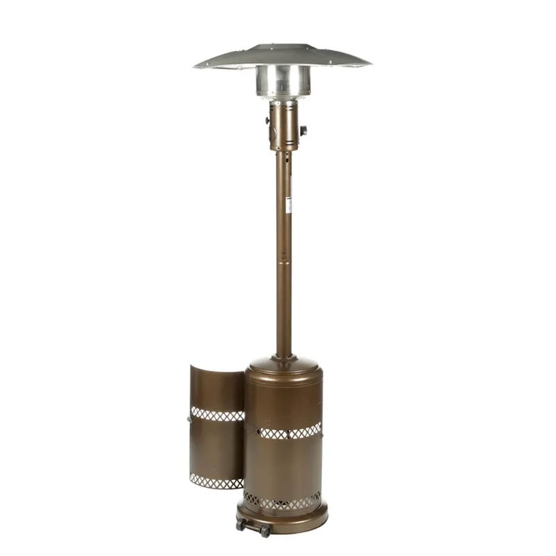 Bronze 40,000 BTU Propane Outdoor Patio Heater with Steel Body