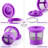 Zulay Kitchen 4 Pack Coffee Pod Filters Stainless Steel Reusable Refillable for Keurig Coffee Makers