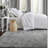 Soft Full Bedding Sets, Polyester Striped Modern Style For Dorm Home