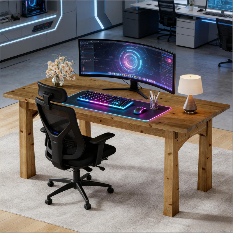 Wooden Writing Desk