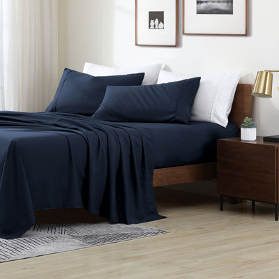 Swift Home Essentials Ultra-Soft Sheet Set, Deep Pocket up to 14", Wrinkle-Resistant & Easy Care, Peach Fuzz