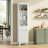68" H Tall Bathroom Storage Cabinet With  Adjustable Shelves And One Drawer & Door, Storage Cabinet For Bathroom, Living Room, Entryway & Kitchen, White-1380714859