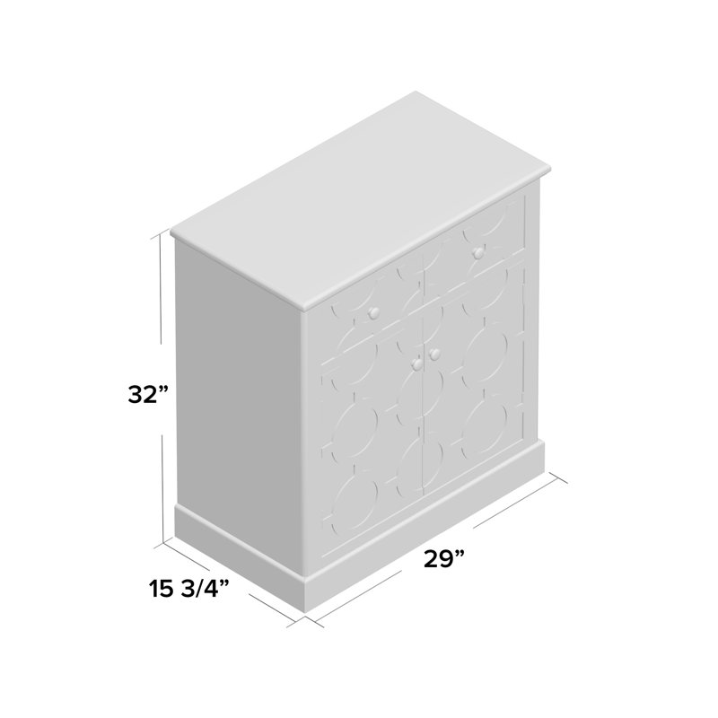 Armoire d'appoint 2 portes