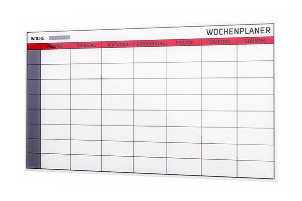 Magnetic Glass Bulletin Board