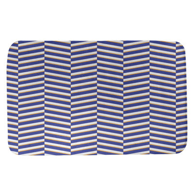 Tapis de bain à rayures rectangulaires anti-dérapant fractures