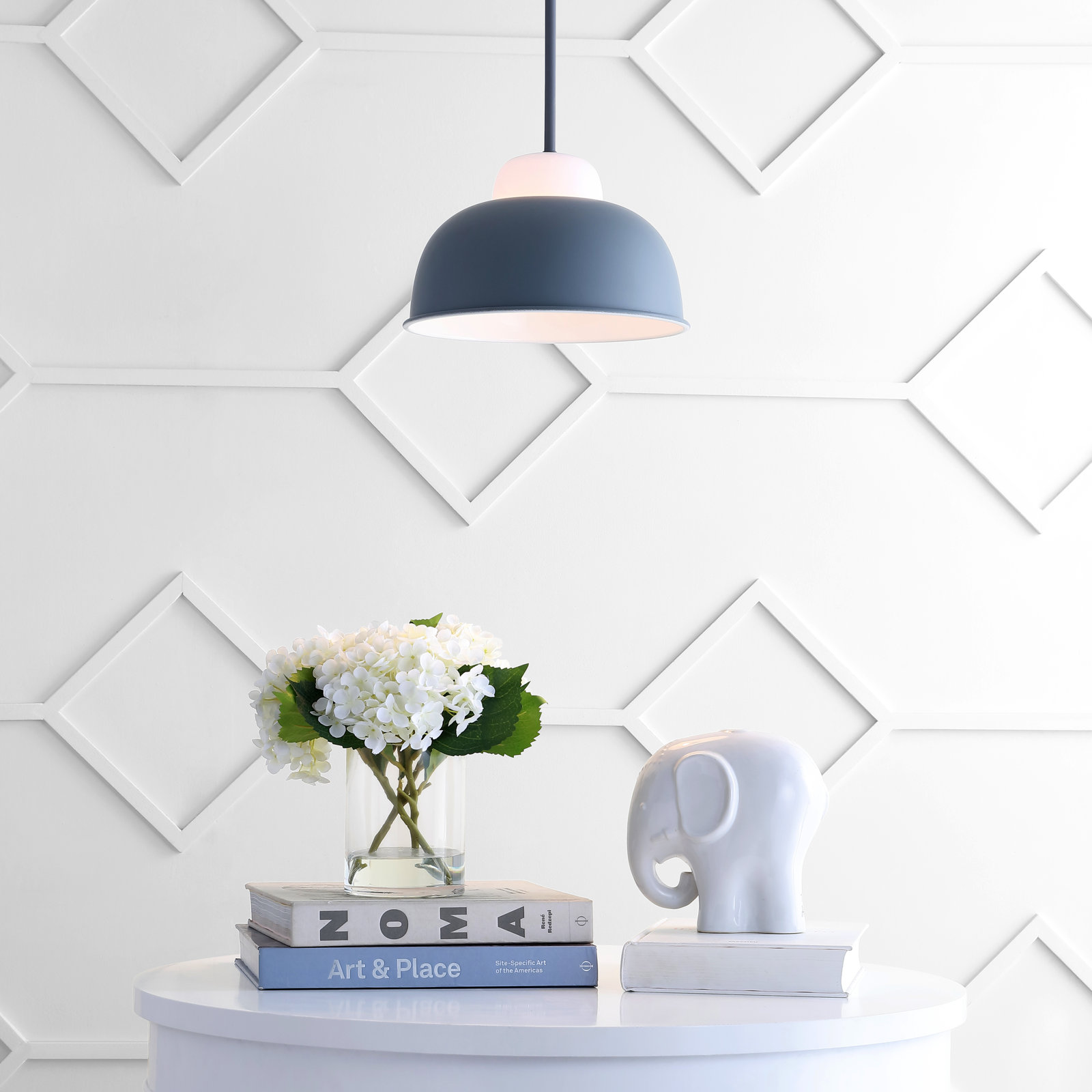 Damarion Single Light Metal Dimmable Pendant