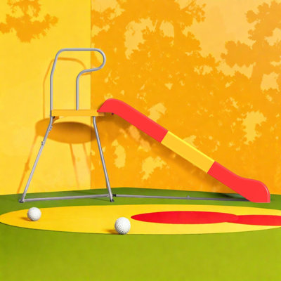 2-in-1 Kids Freestanding Climbing Slide for Ages 3-8, 76.4'' Slide Track, Indoor/Outdoor Playground Toy
