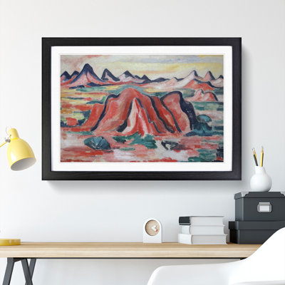 New Mexico by Marsden Hartley - Picture Frame Painting