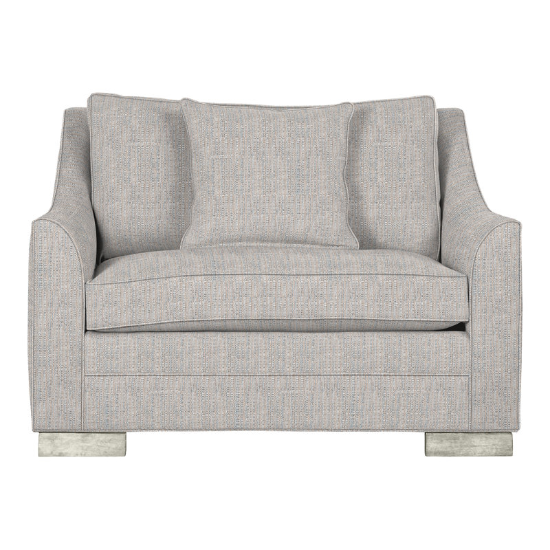 Chaise et demi 50,5 po Nicholas, Perigold Poros Sky, Wrenn