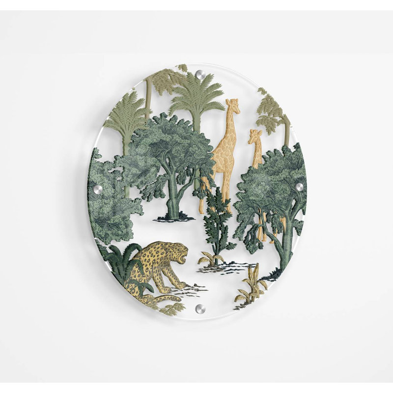 Handmade Plants & Flowers Wall Decor on Acrylic