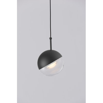 Luminaire suspendu sphère 1 lumière Krantz
