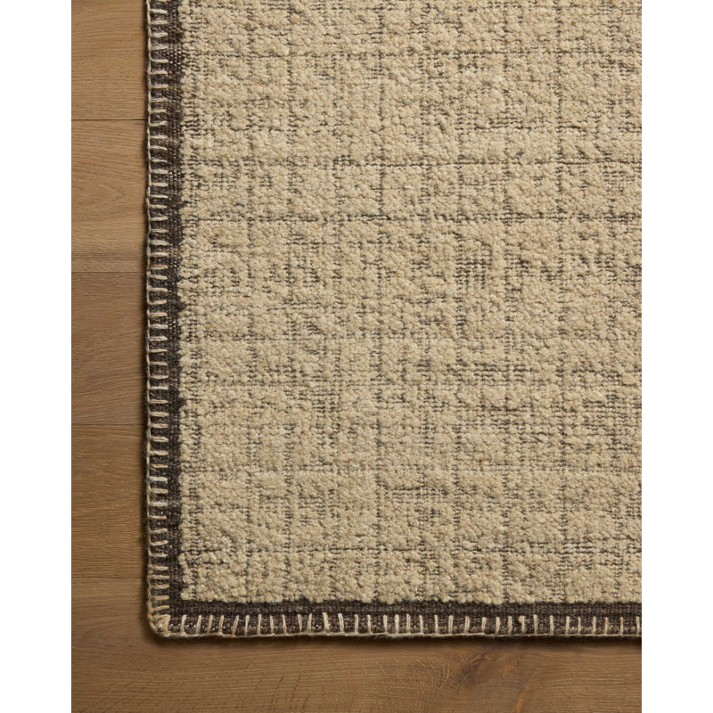 Tapis sable / café Amber Lewis x Loloi Bowie, Rectangle 11 pi 6 po x 15 pi