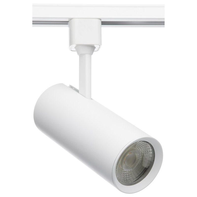 Culot sur rail commercial 20 watts à DEL de 36 watts à angle droit de style H, Blanc, 36°