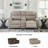 Stockley 77" Vegan Leather Power Reclining Loveseat-495007373