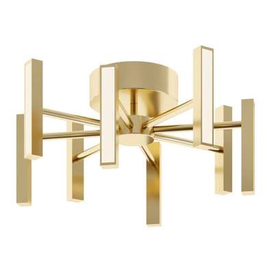 Janilee LED Semi Flush Mount