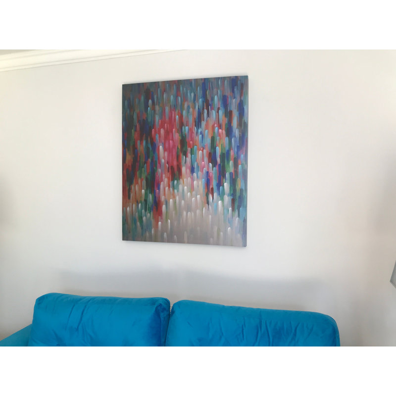 Abstract - Wrapped Canvas Painting