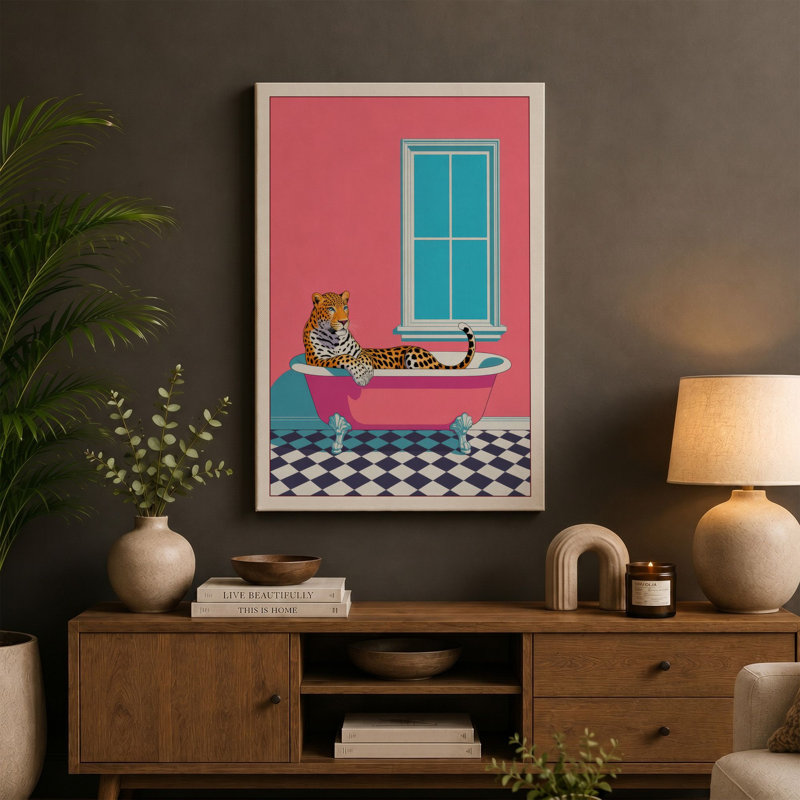 Print, 30x20 - 76.2 x 50.8 cm, Sage Border