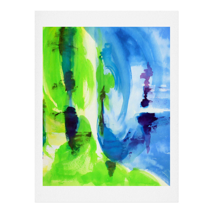 « shot of lime », reproduction d’art, H 20 po x l 16 po