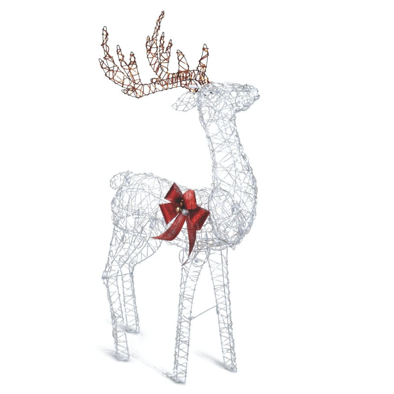 Pre-Lit Micro Brite Deer Lighted Display