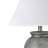 Usmaan 21" High Distressed Ceramic Table Lamp