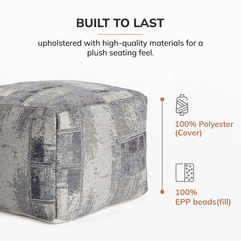 Guinda Upholstered Pouf