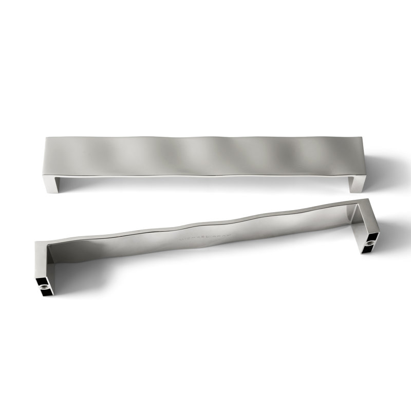 Ripple Hardware 12" Center to Center Bar Pull, Nickel